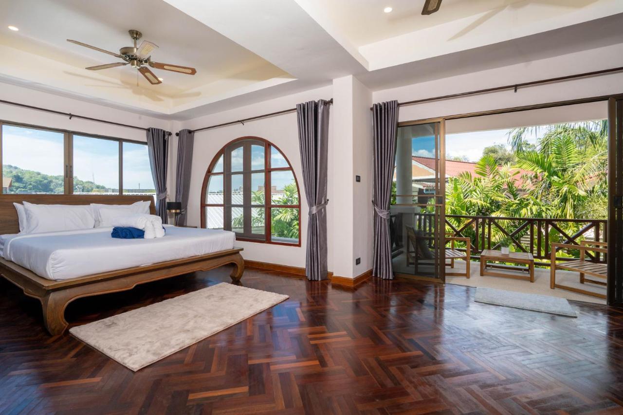 Villa Amaya, 2 Story Tropical Oasis With Green Hills View & Pool, Kamala Beach Exterior foto