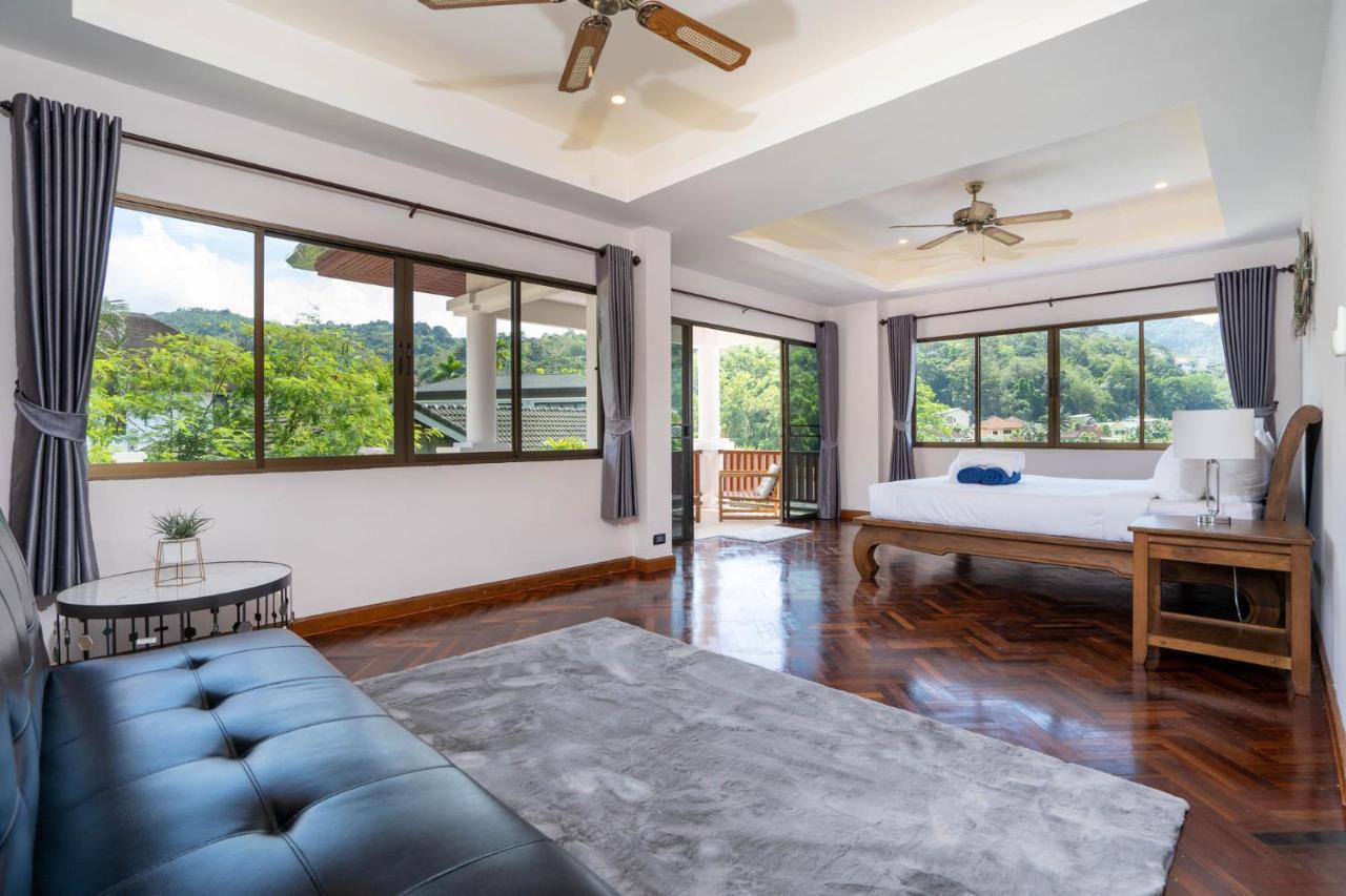 Villa Amaya, 2 Story Tropical Oasis With Green Hills View & Pool, Kamala Beach Exterior foto