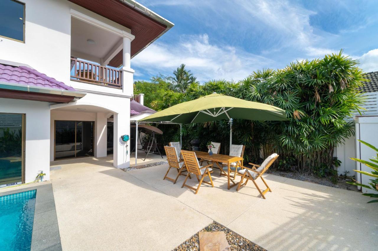 Villa Amaya, 2 Story Tropical Oasis With Green Hills View & Pool, Kamala Beach Exterior foto